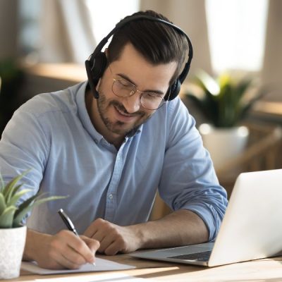 Man at laptop for phase 2